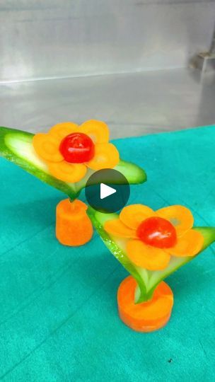 35K views · 9.6K reactions | Cucumber 🥒 carrot 🥕 easy art' 🔪 please follow 🙏 

.
.
#vegetarian #art #carving #cucumber #cucumbersalad 
#carrot #food #shorts #foryou #reels #chef #viralreels 
#instagram #instagood | Снєғ Ѵїѕндг Fun Foods, Easy Art, Cucumber Salad, Charcuterie Boards, Simple Art, Charcuterie Board, Cucumber, Carrots, Good Food