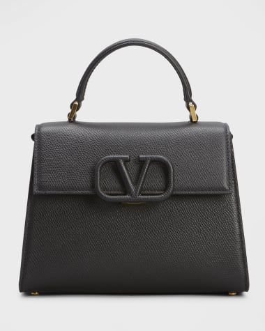 Valentino Handbags, Valentino Black, Classic Bags, Valentino Bags, Stylish Bag, Bags Designer Fashion, Handle Bag, 7 H, Leather Top