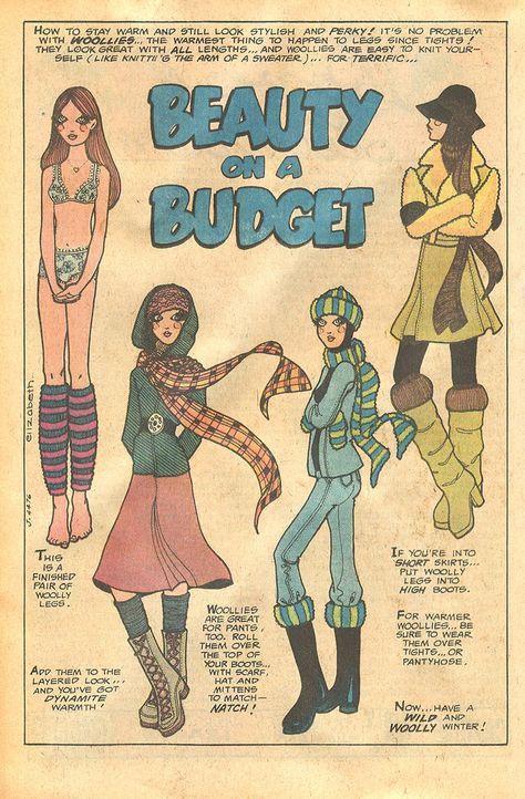 Fashion Files - Beauty on a Budget: Woollies — Sequential Crush Groovy Goodies, Vintage Tips, Beauty On A Budget, 일본 패션, Retro Beauty, Fashion Book, Seventeen Magazine, Magazine Illustration, Fashion Sketch