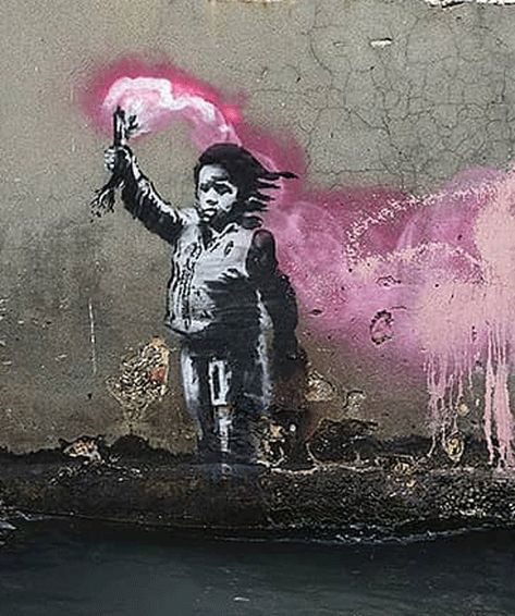 Banksy Work, Banksy Artwork, Banksy Wall Art, Banksy Paintings, Banksy Graffiti, Banksy Art, Banksy Canvas, Graffiti Artist, Street Artists