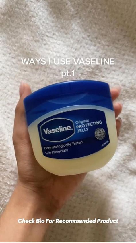 Ways To Use Vaseline, Vaseline Original, Vaseline Uses, Vaseline Beauty Tips, Remove Unwanted Hair, Natural Face Skin Care, Good Skin Tips, Basic Skin Care Routine, Perfect Skin Care Routine