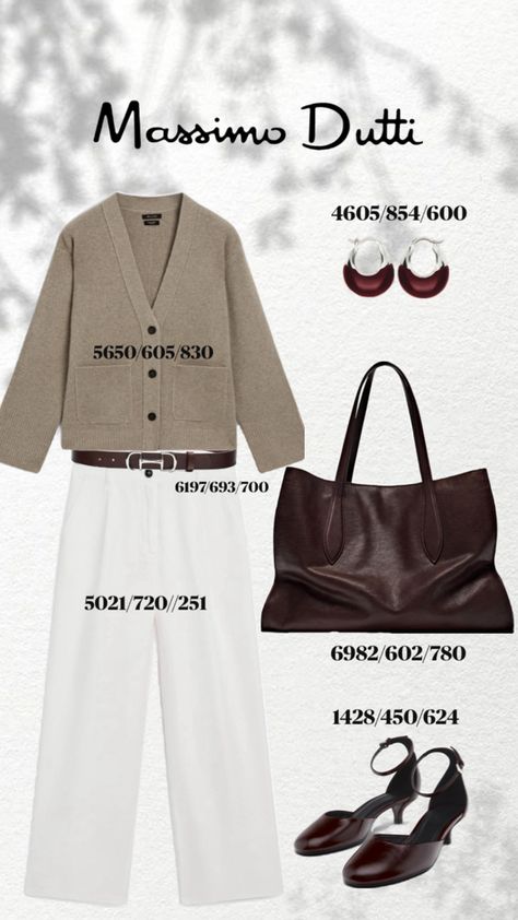 Massimo Dutti outfit with references Massimo Dutti Outfit, Classic Outfits, Fall 2024, Massimo Dutti, Clothes