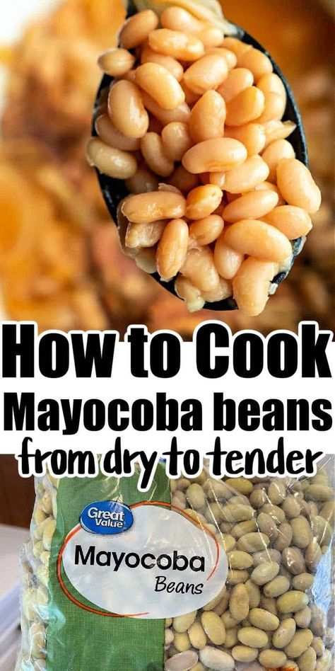 Slow cooker mayocoba beans are the perfect easy side dish that's tasty and filling. This easy slow cooker recipe will make sure your mayocoba beans are tender and flavorful so you'll want to enjoy them over and over. Try this recipe today! Mayocoba Beans, Recipe With Ham, Ham Hock Recipes, Beans In Crockpot, Ham Hock, Ham And Beans, Slow Cooker Recipe, Easy Side Dish, Leftover Ham