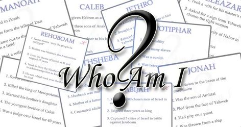 Who am I bible character guessing game. Church Youth Activities, Bible Study Activities, Competitions For Kids, Youth Lessons, Bible Quiz, Church Youth, Youth Activities, Bible Games, Bible Women