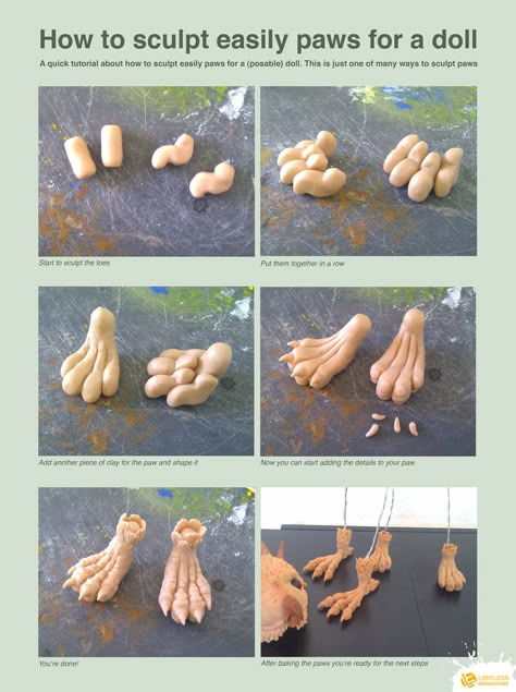 Sculpting Techniques, Hantverk Diy, Sculpting Tutorials, Clay Sculpting, Clay Dragon, Polymer Clay Animals, Polymer Clay Dolls, Clay Animals, Sculpting Clay