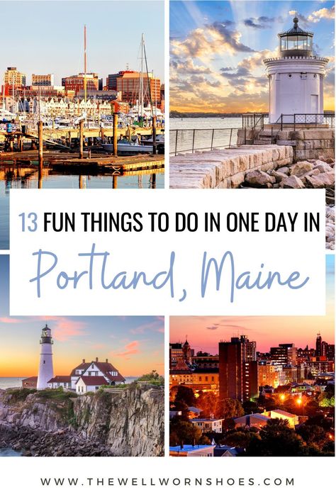 Portland Maine Travel, East Coast Vacation, Maine Road Trip, Things To Do In Portland, Lobster Boat, Portland Head Light, Portland Travel, Visit Maine, New England Road Trip