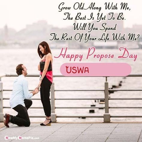 Girlfriend Propose Beautiful Name And Photo Wishes Happy Purpose Day, Propose Day Picture, Propose Day Photo, Propose Day Wallpaper, Propose Day Messages, Happy Propose Day Wishes, Happy Propose Day Image, Happy Propose Day Quotes, Propose Day Wishes