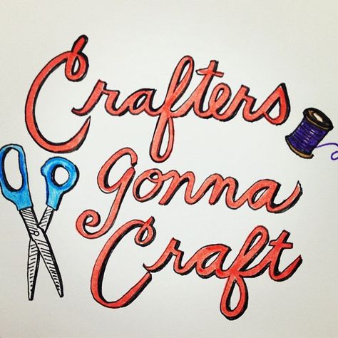 If you were born with crafting in your blood, you'll totally relate to this roundup of witty word play. Crafter Quotes, Crafting Humor, Craft Sayings, Crafty Quotes, 23 Quotes, Scrapbooking Quotes, Crafting Quotes, Craft Signs, Sewing Quotes