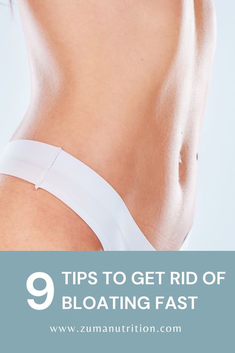 If you experience discomfort from gut health issues such as painful bloating and seek solutions to prevent and alleviate this discomfort, then the following 9 tips and tricks can help you combat bloating fast!