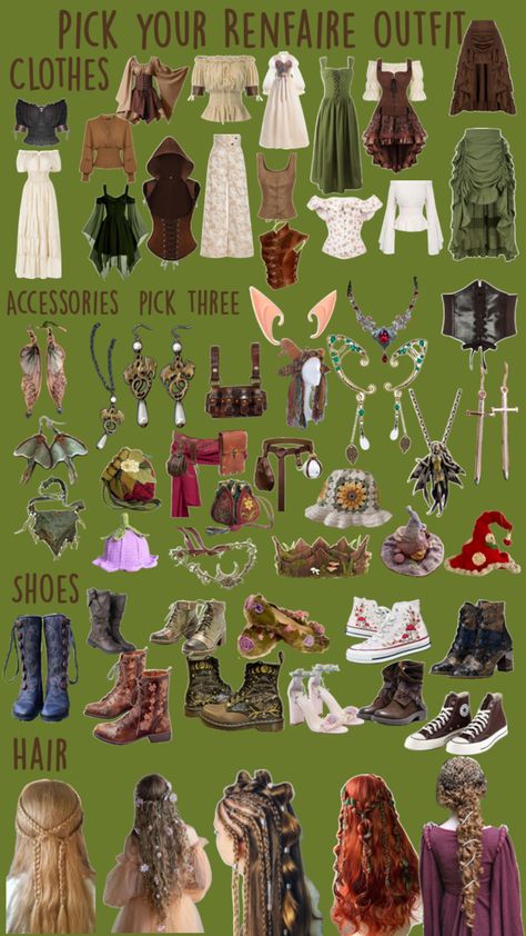 Goblin Ren Faire, Ren Faire Outfits Fairy, Casual Ren Faire Outfit, Dnd Outfits Inspiration, Goblin Core Outfit, Gothic Fits, Fairy Aesthetic Outfit, Olivia Outfits, Goblincore Aesthetic Outfits