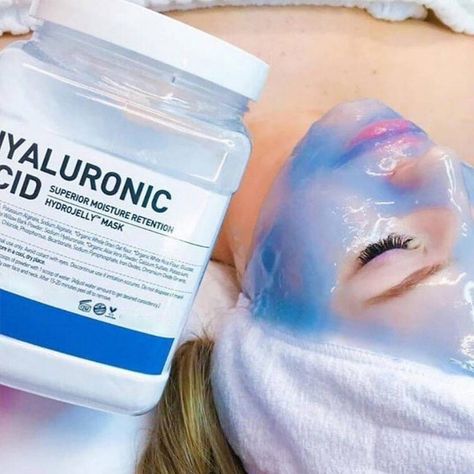 hyaluronic acid jelly mask powder Hydro Jelly Mask, Whitening Skincare, Esthetician Inspiration, Jelly Mask, Mask Powder, Skin Allergies, Brighten Skin Tone, Beauty Devices, Mask Face