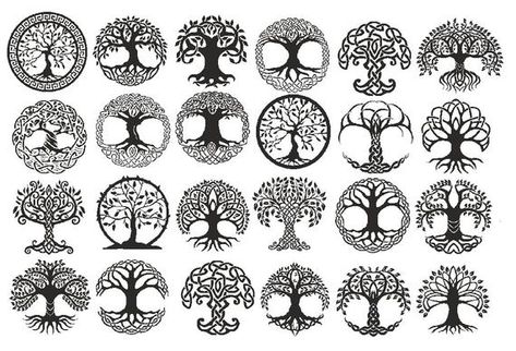 Tree Of Life Svg, Tree Of Life Meaning, Tree Of Life Symbol, Tree Of Life Jewelry, Arabesque Pattern, Tree Clipart, Tree Of Life Tattoo, Celtic Tree Of Life, Glass Decals