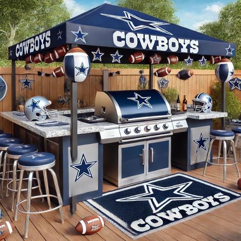 Dallas Cowboys Trunk Or Treat Ideas, Dallas Cowboys Crafts, Dallas Cowboys Shoes, Dallas Cowboys Quotes, Cowboys Gifts, Dallas Cowboys Gifts, Glam Camping, Nfl Eagles, Dallas Cowboys Decor