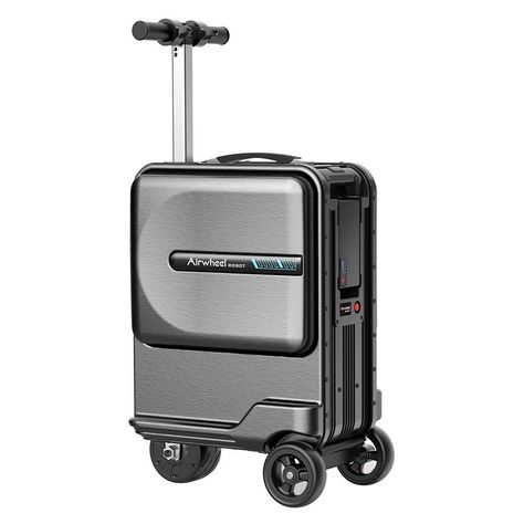 Airwheel smart electric suitcase self driving luggage beats walking Pre order price(Ask me+shipping cost) delivery Time 15-20 days approximately 60% advanced pay for order confirm 40% +shipping cost cash on delivery Quick Details Brand Name: AIRWHEEL Place of Origin: Jiangsu, China With Lock: Yes style: luxury Gender: Unisex Model Number: SE3miniT Caster: Spinner Main Material: PC Have Drawbars: Yes Selling Units: Single item Single package size: 40X28X63 cm Single gross weight: 10.000 ... Electric Suitcase, Jiangsu China, Self Driving, Cash On Delivery, Ask Me, Brand Names, Pre Order, Abc, Electricity