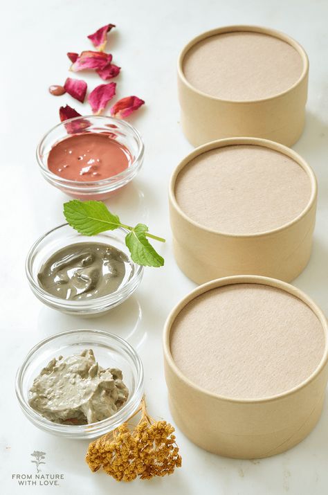 clay facial masks Make Your Own Clay, Clay Face Mask, Face Mask Recipe, Diy Skincare, Homemade Face Masks, Homemade Face, Image Skincare, Diy Mask, Skin Issues