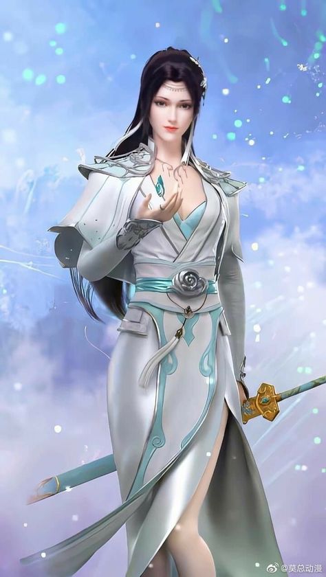 Warrior Character Art, Warrior Character, Yun Yun, Chinese Art Girl, Fairy Girl, Anime Warrior, Warrior Girl, The Heavens, Fantasy Warrior