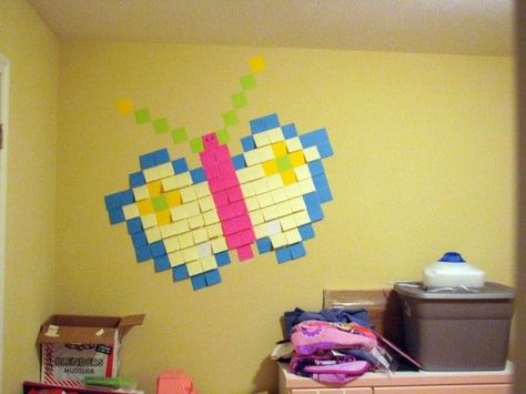 23 best Post-it Project images on Pinterest | Post it art, Sticky ... Note Art Ideas, Post It Note Art, Post It Art, Bonfire Party, Art Window, Notes Ideas, Post It Note, Notes Art, Preschool Themes