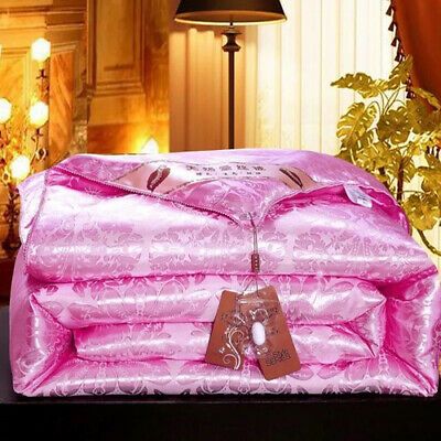 (eBay) 2021 Home Flannel Warm Lamb Velvet 1.2m / 1.5m / 1.8m / 2.0m Quilt Top Silk Blanket, Flannel Bedding, Satin Bedding, Wedding Blankets, Light Blue Flowers, Double Duvet, Childrens Furniture, Single Bed, Bed Blanket