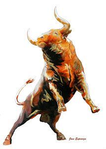 Ox Tattoo, Bull Artwork, Bull Pictures, Taurus Art, Charging Bull, Bull Painting, Bull Art, Bull Tattoos, Taurus Tattoos