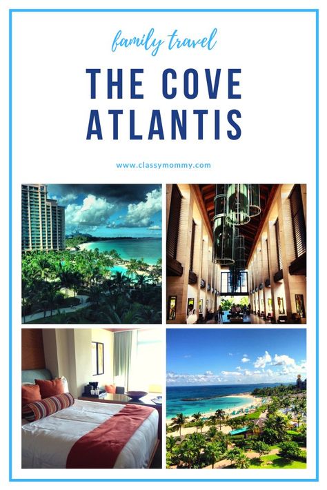 Family travel guide for the The Cove Atlantis - includes a video tour too! #travel #familytravel #atlantis Winter Family Vacations, Bahamas Honeymoon, Wade In The Water, Reasons To Stay, Atlantis Bahamas, Bahamas Island, The Cove, Top Travel Destinations, Vacation Places