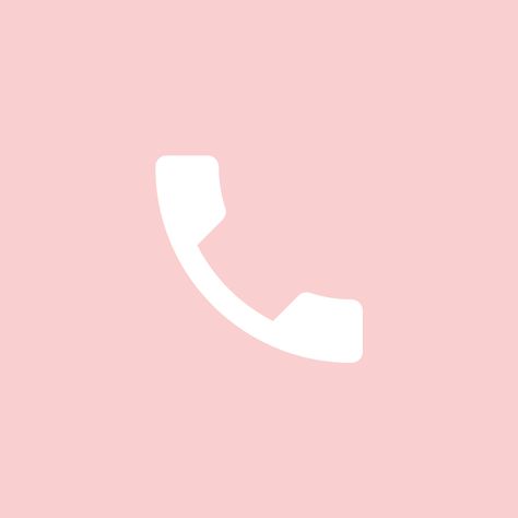 Pink Call Icon, For Widgets, Cute App Icons, Icon Rosa, Call Icon, Call Logo, App Store Icon, Store Icon, Cute Small Animals