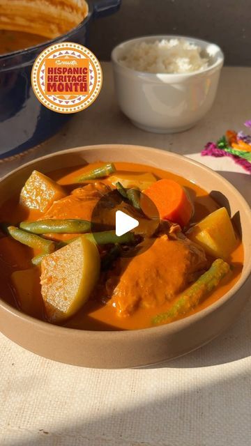 Stephanie Alvarado Engøy on Instagram: "RECIPE 21 OF 30: PEPIÁN🥕🥔🍲

#Sponsored For recipe 21 in my Latin Heritage Month series, I’m making Guatemala’s national dish—Pepián! I picked up fresh ingredients from my local @vallarta.supermarkets to create this traditional, hearty stew.

Pepián is packed with flavor, featuring chicken, pork, or beef, plus veggies like carrots, potatoes, green beans, and guisquil. The rich, thick sauce is made from roasted tomatoes, tomatillos, pepitas, and sesame seeds, giving it a deep, complex taste rooted in Mayan cuisine.

It’s one of my absolute favorite Guatemalan dishes, and it pairs perfectly with rice and homemade tortillas, which are great for soaking up the sauces.

Head to @vallarta.supermarkets for all the ingredients and try it out yourself! Full Pepian Guatemala Recipes, Pepian Guatemala, Latin Heritage Month, Potatoes Green Beans, Hearty Stew, Carrots Potatoes, National Dish, Homemade Tortillas, Hearty Stews