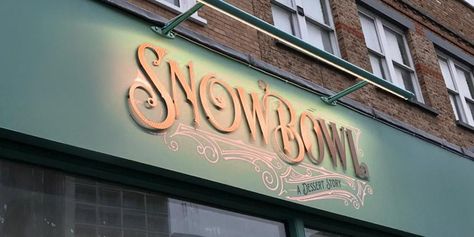 Shop Fascias London – Goodwin & Goodwin™ - London Sign Makers Name Board Design, Brass Letters, Restaurant Facade, Wall Molding Design, London Sign, Store Plan, Name Board, Boutique Names, Restaurant Exterior