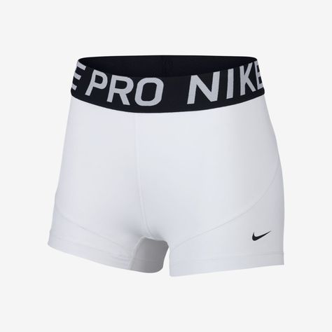 d72fbbccd9fe64c3a14f85d225a046f4desc46364663ri White Nike Pros, Nike Spandex Shorts, Nike Spandex, Nike Pro Spandex, Volleyball Shorts, Estilo Fitness, Cute Nike Outfits, Nike Pro Women, Nike Pro Shorts