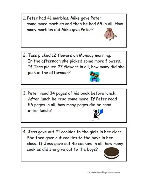 Math- Grade 2 Second graders tend to struggle with word math problems. They confused with all the words mixed with numbers. This worksheet will help them practice.  Add To Change Unknown Problems Word Problems 3rd Grade, Multi Step Word Problems, Multiplication Word Problems, Addition Words, Addition Word Problems, Subtraction Word Problems, Math Problem Solving, 2nd Grade Math Worksheets, Word Problem