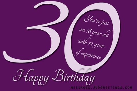 30th Birthday Wishes - Messages, Wordings and Gift Ideas Happy 30 Birthday Quotes, Happy 30th Birthday Wishes, Birthday Wishes Best Friend, 30th Birthday Quotes, Birthday Messages For Sister, 30th Birthday Wishes, Birthday Message For Friend, Birthday 30, Message For Sister