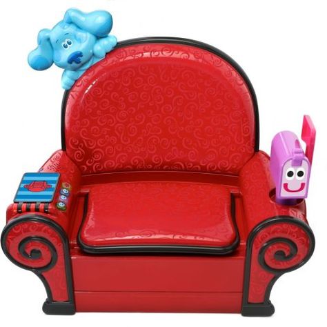 Blues Clues Thinking Chair, Leap Frog Toys, Blue Clues, Thinking Chair, Paw Patrol Movie, Red Tricycle, Blue's Clues And You, Flowers Home Decor, Blue’s Clues