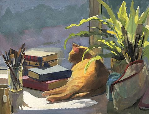 Home / X Heather Martin, Art Alevel, Gcse Art Sketchbook, Peach Art, Cat Art Illustration, Gouache Art, Encaustic Art, Collaborative Art, Nature Art Painting