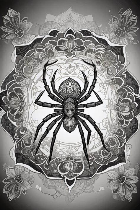 Mandala Designs, Spider Webs, Mandala Design, Spider Web, Mandala Art, Animal Art, Insects, Coloring Pages, Lost