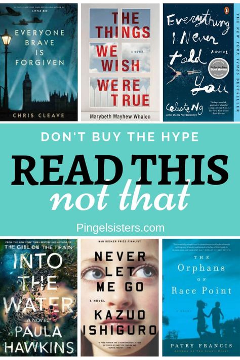 Ever read an overhyped bestseller? Do you wish someone would tell you to read this not that? Find out which ones are worth the hype and which to skip. Book Mobile, Books I Read, Year 7, Fiction And Nonfiction, Up Book, Book Suggestions, Reading Challenge, Happy Reading, Best Books To Read