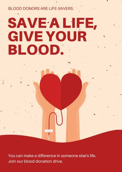 Customize 27+ World Blood Donor Day Poster templates online - Canva World Blood Donor Day Poster, Blood Donor Day Poster, Blood Donation Poster, Organ Donation Poster, Donation Poster, Donation Quotes, Blood Donation Posters, Blood Donation Day, Cross Poster