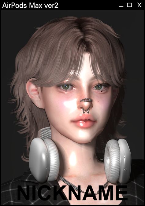 [CAS] ﻿AirPods Max ver1 and ver2 | give me a nickname no Patreon Sims 4 Headphones Cc Patreon, Sims 4 Cc Apple Headphones, Sims 4 Headphones Accessory, Headphone Cc Sims 4, Sims4 Headphone, Sims 4 Hat Accessories Cc, Sims Headphones, Ts4 Headphones Cc, Sims 4 Cc Headphones Around Neck