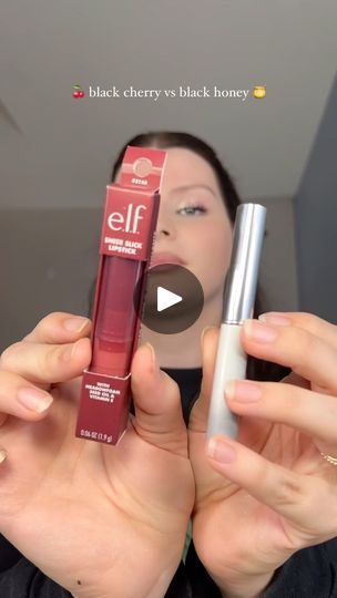 1.2M views · 95K reactions | Elf said copy + paste #blackhoneylipstick #blackcherrylipstick #blackhoneydupe #elfdupeforhighend | Melody Bruno | Shakira · She Wolf (Instrumental) Elf Black Cherry, Elf Sheer Slick Lipstick, Elf Sheer Slick, Shakira She Wolf, Black Cherry Lipstick, Black Honey, She Wolf, Lip Lacquer, Cherry Bomb