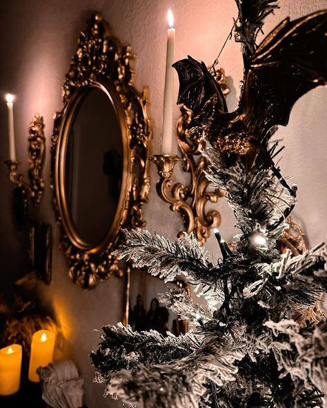 All posts • Instagram Victorian Gothic Christmas, Dark Victorian Christmas, Spooky Christmas Aesthetic, Gothic Christmas Aesthetic, Haunted Christmas, Gothic Xmas, Christmas Goth, Witchy Christmas, Future Christmas