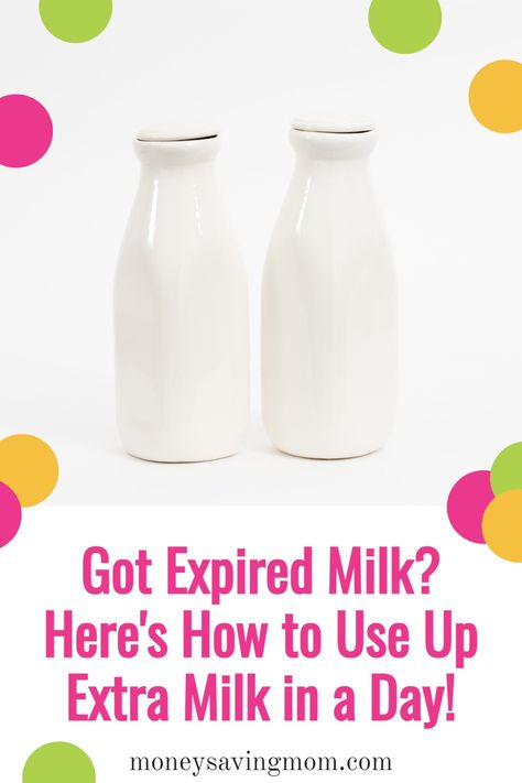 Here is a super easy recipe to use up milk fast and can save you up to $200 a year on groceries! Plus it is very nutritious and a genius way to use up that milk! What To Do With Expired Milk, What To Do With Spoiled Milk, Excess Milk Recipes, Recipe That Uses A Lot Of Milk, What To Do With Old Milk, Recipes That Use Whole Milk, Using Up Milk Recipes, Old Milk Recipes, Skim Milk Recipes