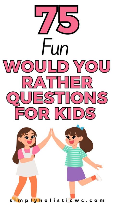 75 Fun Would You Rather Questions. People playing games Kindergarten Would You Rather Questions, Get To Know You Games With Kids, Fun Family Question Games, Would You Rather For Kids Funny, Family Get To Know You Questions, Easy Get To Know You Games, Fun Games To Play With Kids Indoors, This Or That Questions For Kids, Would You Rather For Teens