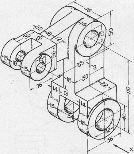 Autocad Practice Drawings 2d, Solidworks Drawings, Mechanics Drawing, Isometric Paper, Autocad Isometric Drawing, Mechanical Drawing, Solidworks Tutorial, Interesting Drawings, Autodesk Inventor