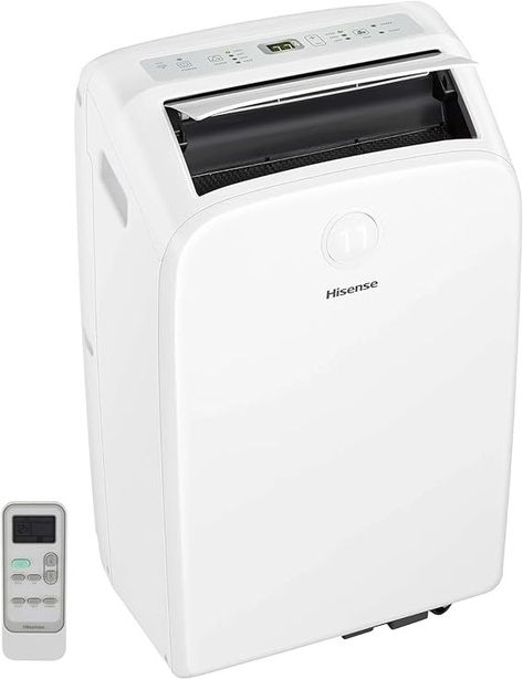 The Hisense Smart SACC 8,000 BTU Dual Hose Portable Air Conditioner with Heat Pump is versatile and suitable for various situations where you need controlled indoor climate conditions. Here are some scenarios when you might use it: Heat Fan, Ac Units, Portable Air Conditioner, Air Conditioners, Heat Pump, Air Conditioner, Home Kitchen, Home Kitchens, Conditioner