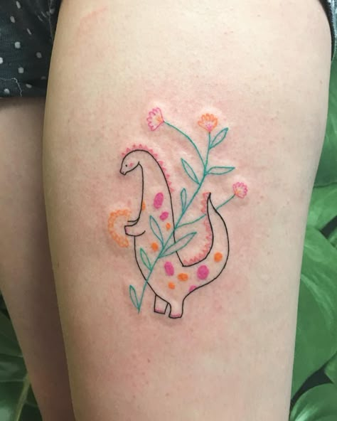 Unforgettable Tattoo, Left Arm Tattoos, Dinosaur Sketch, Dinosaur Tattoos, Tattoo Templates, Tattoo Fails, Hand Poked Tattoo, Cute Little Tattoos, Poke Tattoo