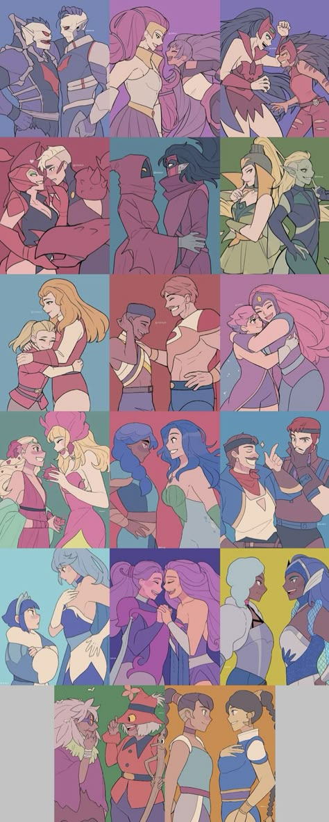 She Ra Old Vs New, Adora X Catra Fanart Cute, She Ra And Catra Fanart, She Ra X Catra Fanart, The Owl House And She-ra, Wholesome Couple Poses Drawing, Shadoweaver Shera, She Ra Out Of Context, She Ra X Catra