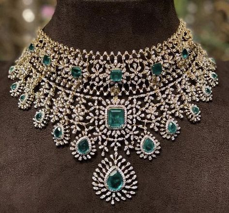 Bridal jewelry ideas Bridal Jewelry Ideas, Diamond Jewlery, Diamond Necklace Indian, Beautiful Diamond Necklace, Bridal Diamond Necklace, Indian Wedding Jewelry Sets, Real Diamond Necklace, Bridal Necklace Designs, Diamond Jewelry Set