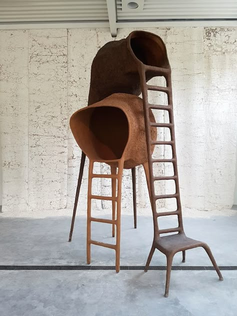 vosgesparis: Nacho Carbonell | Sectie C | Dutch Design week 2016 Tree Chair, A Ladder, Form Design, Design Week, Sculpture Installation, Dutch Design, Land Art, Art Furniture, Objects Design