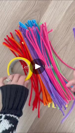 35K views · 403 reactions | 🌟 Fun Learning Activity for Preschoolers! 🌟Check out this latest video where we explore a simple yet effective way to teach counting to your little ones using beads and pipe cleaners! 🎨📿Why is this activity important? 1. Develops Fine Motor Skills: Threading beads onto pipe cleaners helps preschoolers improve their hand-eye coordination and dexterity. 2. Enhances Counting Skills: This activity is a fun way for children to practice counting and recognize numbers, laying a strong foundation for early math skills. 3. Encourages Creativity: Kids can create their own patterns and designs, fostering creativity and imagination. 4. Promotes Focus and Concentration: Completing the task requires attention to detail and patience, helping to improve focus and concentrat Number 4 Activities For Preschool Fun Math, Special Activities For Preschoolers, Number 7 Activity For Preschool, Simple Math Activities For Preschoolers, Number 11 Activities For Preschool, Threading Activities For Kids, Number 7 Activities For Preschool, Table Top Activities For Preschoolers, Crafts For Preschoolers Easy