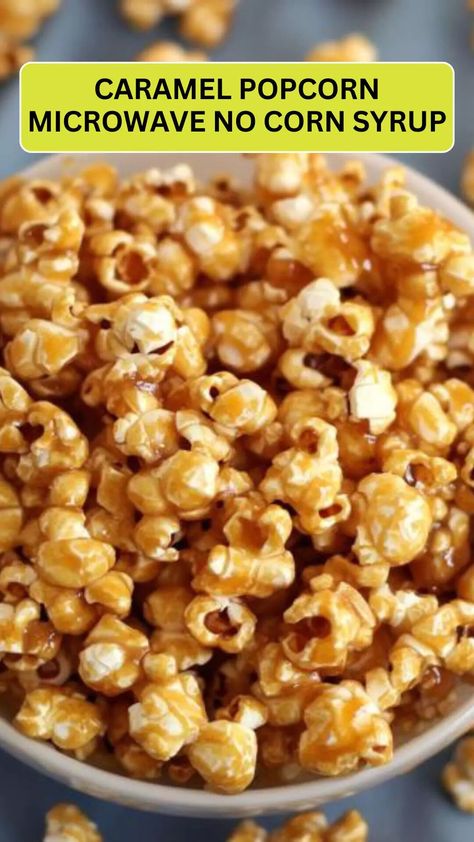 Caramel popcorn microwave no corn syrup – Cravefuly Caramel Popcorn Recipe Easy Brown Sugar, Quick Caramel Popcorn, Carmel Popcorn Recipe Without Corn Syrup, Crunchy Caramel Popcorn, Caramel Popcorn Recipe No Corn Syrup, Microwave Popcorn Recipes, Maple Syrup Popcorn, Carmel Popcorn Recipe, Make Caramel Popcorn