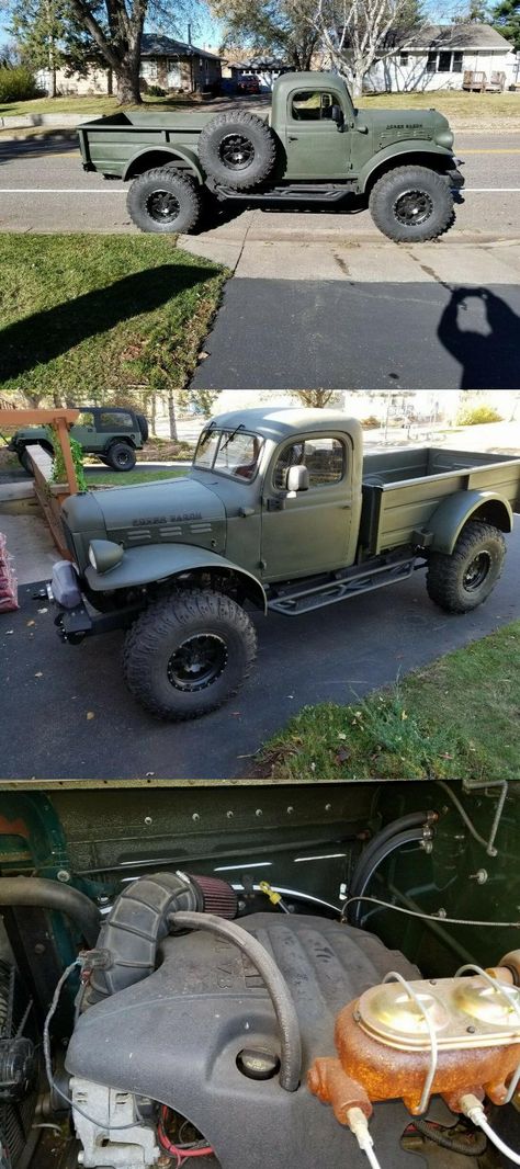 Dodge Power Wagon Vintage, Vintage Trucks For Sale, Dodge Ram Power Wagon, Custom Trucks For Sale, Dodge Wagon, Power Wagon For Sale, Ram Power Wagon, Lifted Trucks For Sale, Old Dodge Trucks