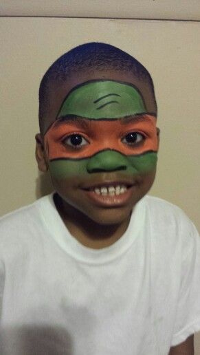 Michaelangelo Ninja Turtle Michaelangelo Ninja Turtle, Ninja Turtle Face Paint, Ninja Turtle Party, Kids Face Paint, Turtle Party, Facepainting Ideas, Halloween 2023, Ninja Turtle, Purim